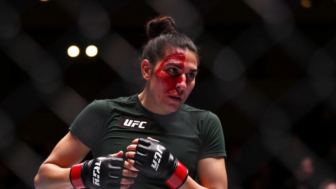 Irene Aldana: Inquebrantable en UFC 306 pese a grave herida