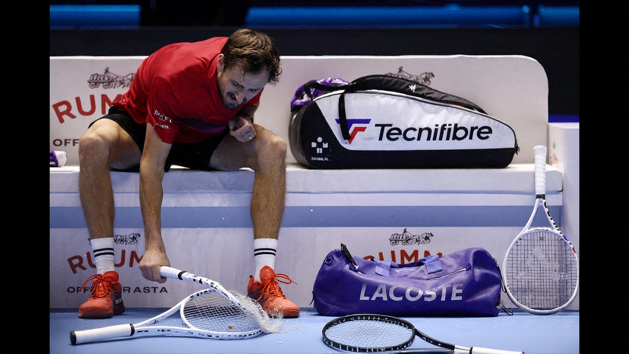 Multa de $42.500 a Daniil Medvedev tras arrebato en el US Open 2025