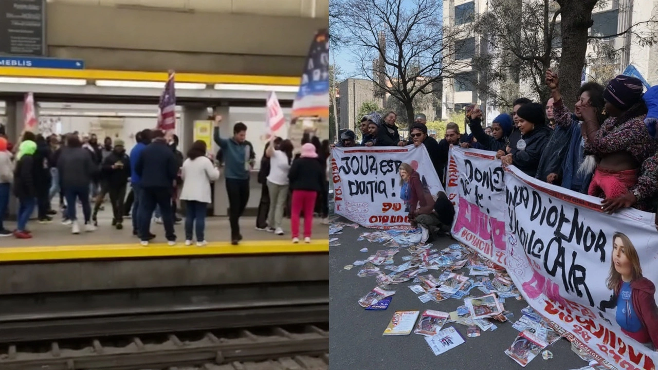 Protesta en Maipú por el déficit habitacional: cientos de familias exigen respuestas al Ministerio de Vivienda