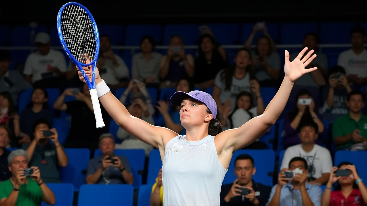 Iga Świątek supera una derrota inicial y conquista el Korea Open en Seúl