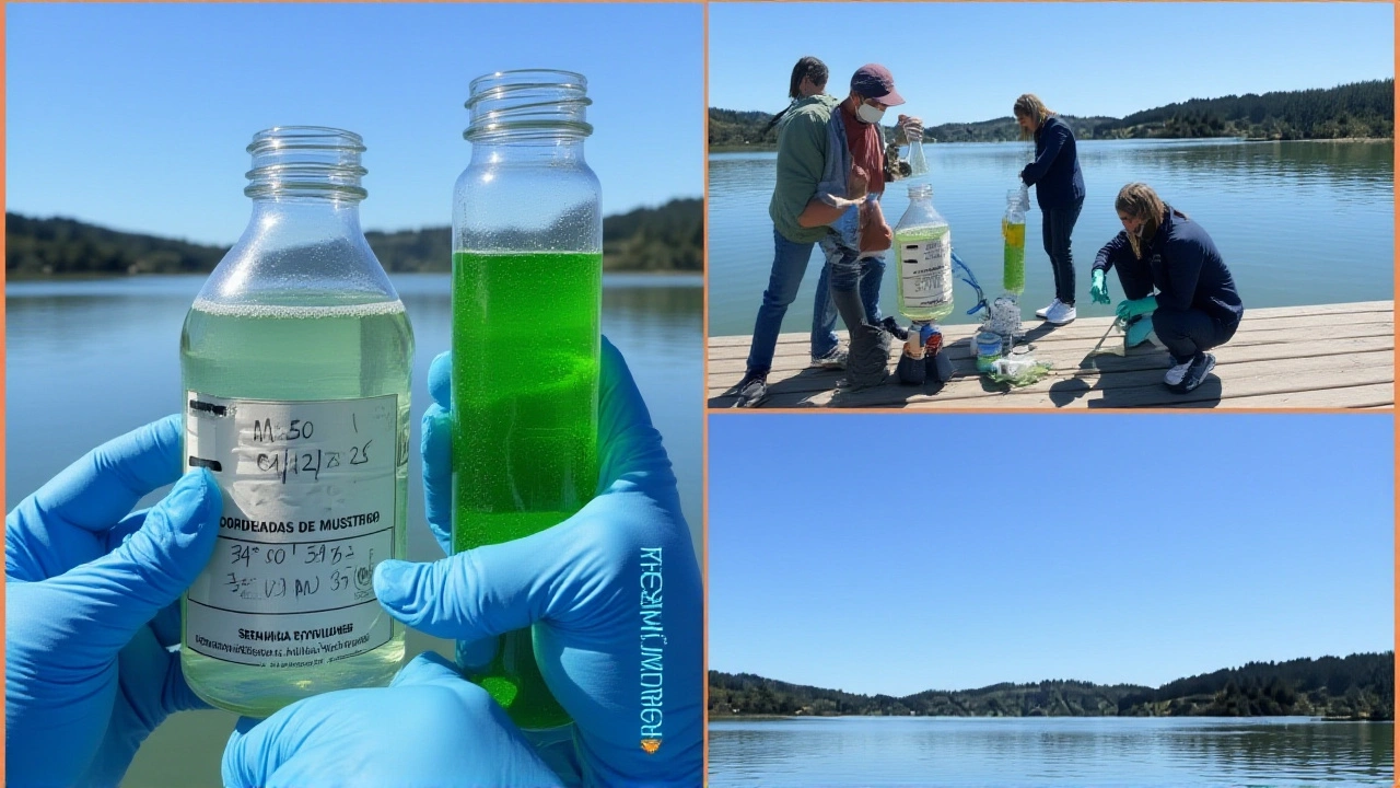 Seremi de Salud declara zona de riesgo sanitario en Lago Vichuquén por cianobacterias tóxicas